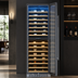 Thumbnail image #3 for KoolMore 23-Inch Dual Zone 155-Bottle Wine Cooler Refrigerator with Tempered Glass Door and Stainless Steel Frame, Built-In or Freestanding