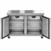 Thumbnail image #3 for Hoshizaki Economy Series Two-Section Undercounter Freezer, 12.09 Cu. Ft., Rear-Mounted Self-Contained, Stainless Steel