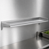Thumbnail image #3 for Eagle Group 60 Inch x 10 Inch Wall-Mounted Shelf, 16 Gauge 430 Stainless Steel