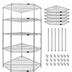 Thumbnail image #3 for Quantum 5-Sided Wire Shelving Starter Kit, 36 x 18 Inches, Chrome Plated Finish