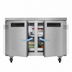 Thumbnail image #3 for Koolmore 48-Inch Two-Door Undercounter Freezer, Stainless Steel
