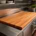 Thumbnail image #3 for Boos Block American Cherry Wood Kitchen Countertop, 60 x 36 x 1-1/2 Inch, Edge Grain, Oil Finish