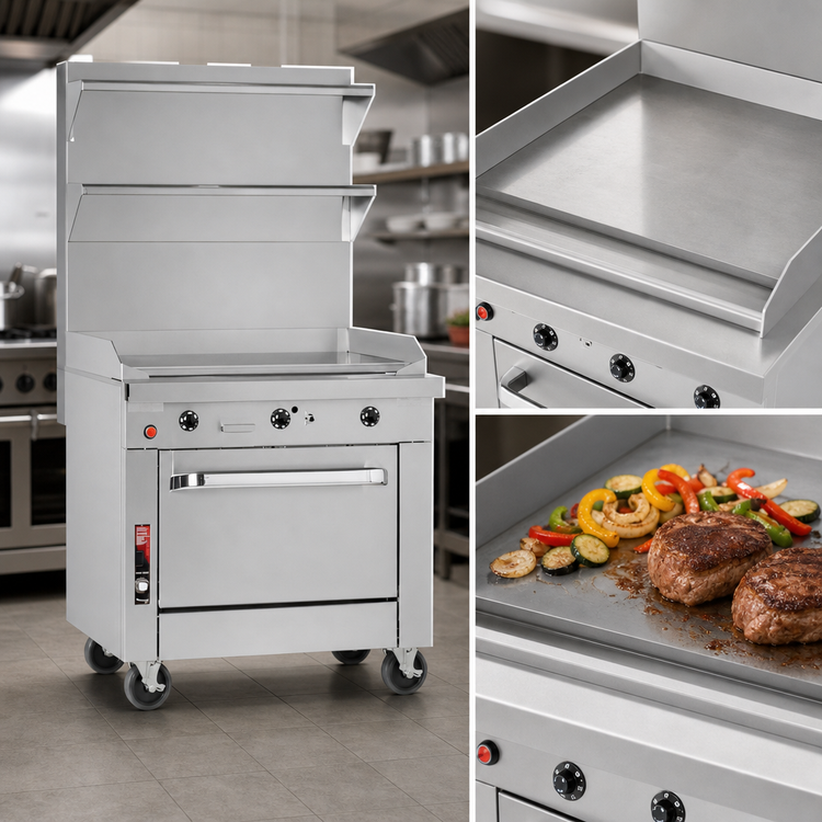 Product image #3 for Southbend Platinum 24-Inch Electric Modular Heavy Duty Range with Single 24 x 24 Griddle