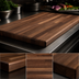 Thumbnail image #3 for John Boos Boos Block Blended Edge Grain American Black Walnut Kitchen Countertop