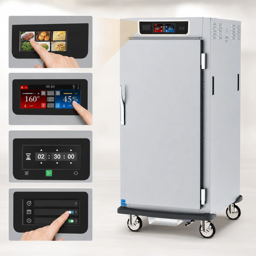 6.8-Inch Touch-Screen Controls