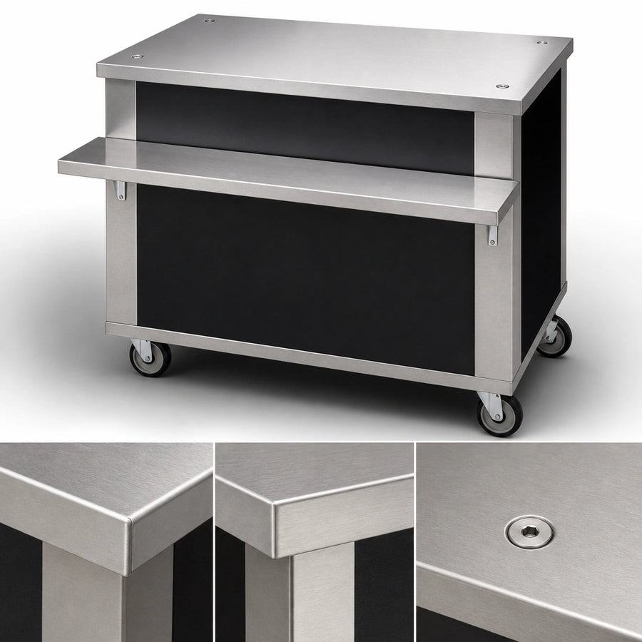 Heavy-Duty Stainless Steel Top