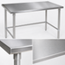 Thumbnail image #3 for John Boos Stallion 72-inch x 30-inch 16-Gauge Stainless Steel Flat Top Work Table