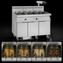 Thumbnail image #3 for Imperial Electric Floor Fryer with 4 Tanks, 50 lb Each, Computer Controls, and Built-In Filter System
