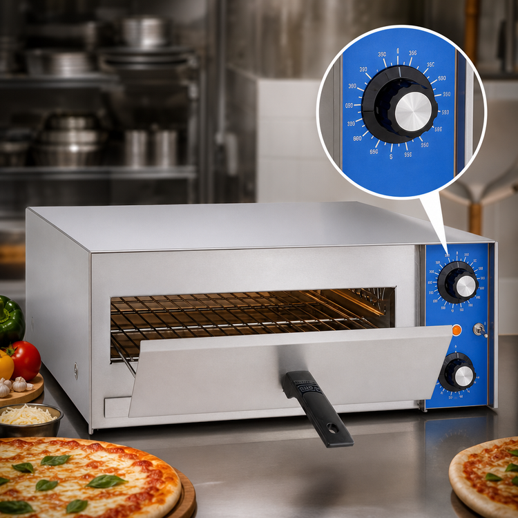 Product image #3 for Bakers Pride HearthBake Series PX-14 Countertop Electric Pizza Oven with 13-1/4" x 13-7/8" Bake Deck