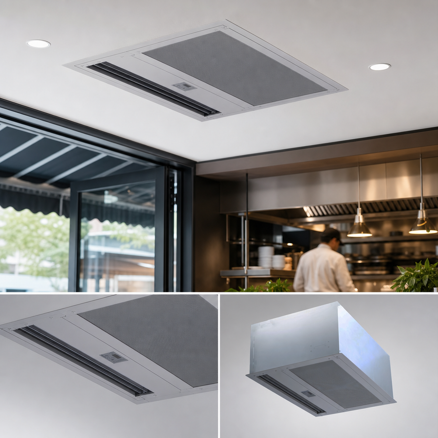 Recessed In-Ceiling Design