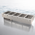 Thumbnail image #3 for Vollrath Five-Well Full-Size Marine Grade Insulated Hot Food Well Drop-In with Auto-Fill and Infinite Controls, 240V