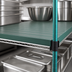 Thumbnail image #3 for Eagle QuadPlus Solid Polymer Shelf Mat with Wire QuadTruss Frame, 72 x 24 Inches, Green