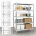 Thumbnail image #3 for BK Resources Galvanized Dry Storage Shelving Unit, 43 x 24 x 72 Inches, 4 Adjustable Shelves