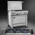 Thumbnail image #3 for Southbend S-Series S36D-1G 36-Inch Gas Restaurant Range with 4 Open Burners, Left 12-Inch Griddle and Standard Oven