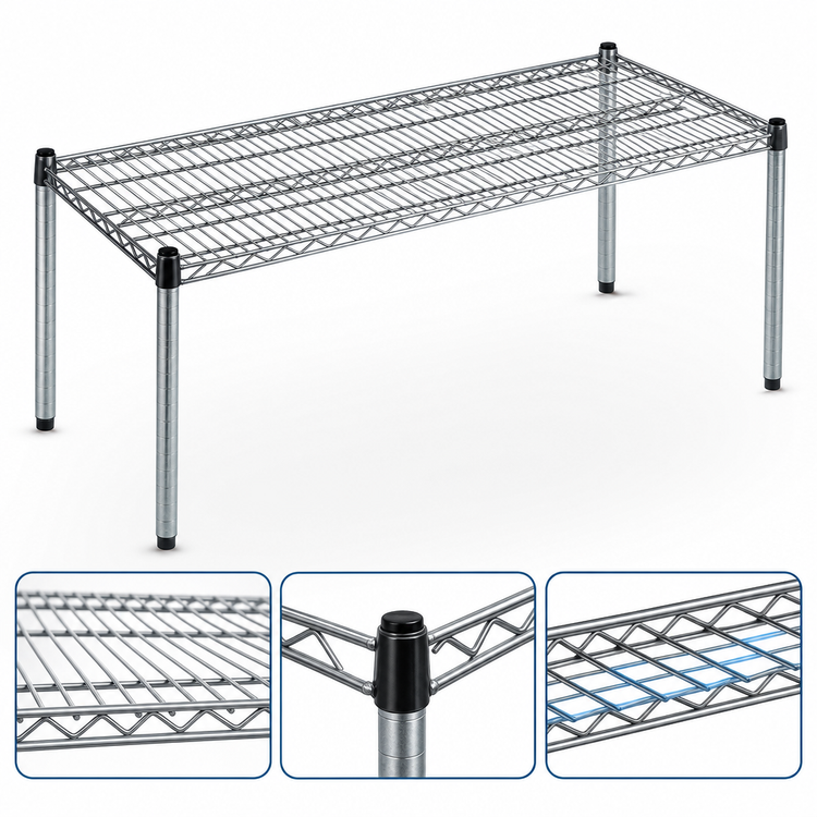 Product image #3 for EagleGard 24 x 18 Inch Wire Dunnage Platform with QuadTruss Design