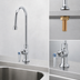 Thumbnail image #3 for T&S Brass B-0304 Single Temperature Single Pantry Deck-Mount Faucet with Swivel Gooseneck Spout