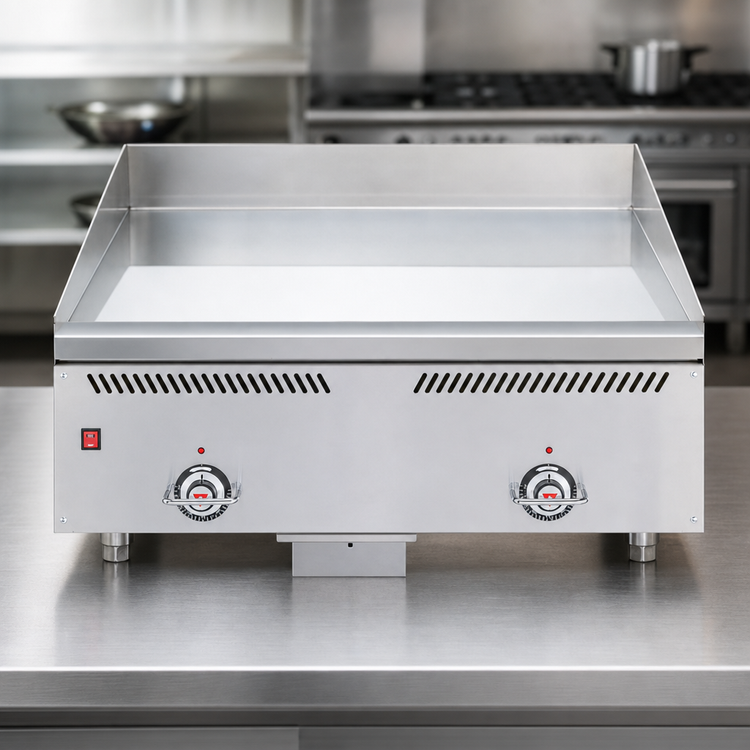 Product image #4 for Vulcan Heavy Duty Countertop Gas Griddle with 24 x 24-Inch Chrome Plate and 2 Burners