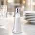 Thumbnail image #3 for Winco 1 oz Glass Tower Salt and Pepper Shaker with Stainless Steel Top