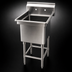 Thumbnail image #3 for Spec-Master FN Series One-Compartment Stainless Steel Sink with 9-1/2