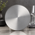Thumbnail image #3 for American Metalcraft Unity Collection 11-Inch Round Stainless Steel Satin Finish Plate