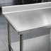 Thumbnail image #3 for Eagle Spec-Master Marine Series 48 x 24-Inch 14-Gauge 300 Series Stainless Steel Work Table with 4-1/2-Inch Backsplash and Galvanized Undershelf