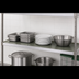 Thumbnail image #3 for Eagle Group Valu-Gard 60-Inch x 24-Inch Solid Commercial Shelf with Marine Edge, Green Epoxy Finish