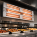 Thumbnail image #3 for Hatco Glo-Ray 18-Inch Double Lighted Infrared Strip Heater