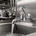 Thumbnail image #3 for Heavy-Duty Single Sink Wall-Mount Faucet, 1/2 Inch IPS Female Inlet, 4 Inch Spout Reach