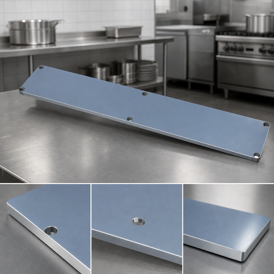 18-Gauge Galvanized Steel Construction