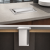 Thumbnail image #3 for Vollrath In-Counter Stainless Steel Napkin Dispenser with Chrome Faceplate, 500-Capacity