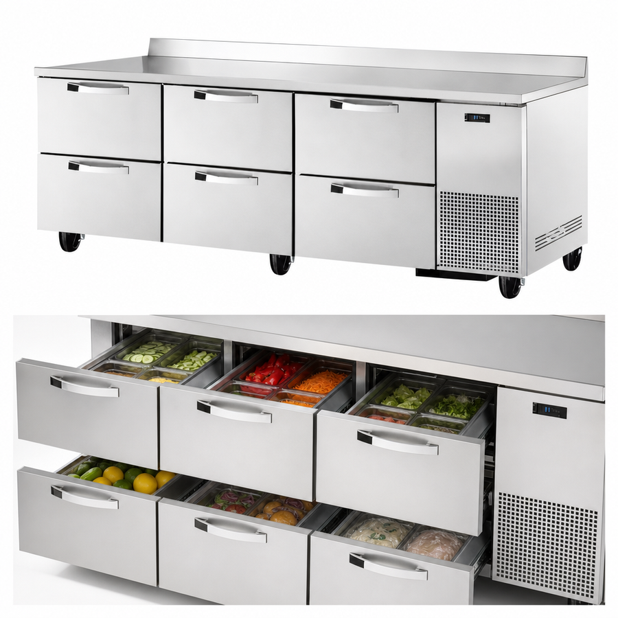 Six Drawer Storage