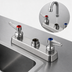Thumbnail image #3 for T&S Brass 8-Inch Centers Deck Mount Workboard Mixing Faucet, Less Nozzle