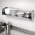 Thumbnail image #3 for Duke 39-Inch x 7-Inch Deep Stainless Steel Dish Shelf