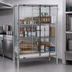 Thumbnail image #3 for QuadTruss Stationary Open Wire Stainless Steel Security Cage with Double Doors, 33-1/4 x 17-1/4 x 67 Inches