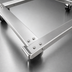Thumbnail image #3 for Metro 21 x 24 Inch Stainless Steel Truck Dolly Frame with Wraparound Bumper