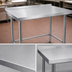 Thumbnail image #3 for BK Resources 84-Inch x 30-Inch Open Base Riser Top Work Table