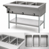 Thumbnail image #3 for Eagle Group Electric Open Base Hot Food Table, 48-Inch, 3-Well, 208V