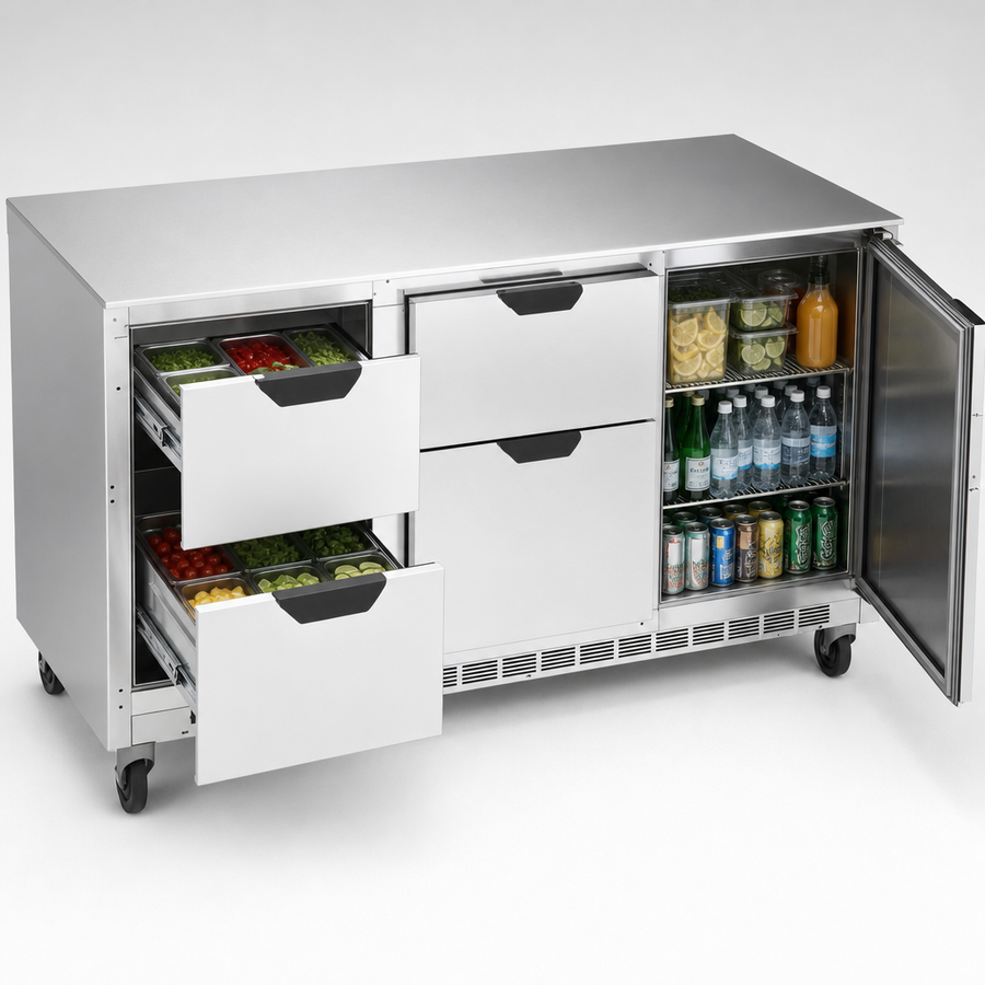 Flexible Door-and-Drawer Layout