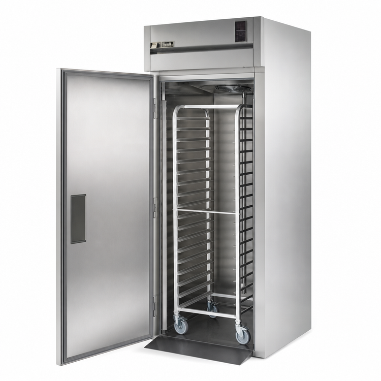 Product image #3 for True SPEC SERIES Roll-In Solid Swing Door Refrigerator, One-Section, 89-Inch High, Self-Contained R290