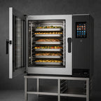 Thumbnail image #3 for Lainox Naboo 5.0 NAE062B Large Electric Combi Oven with Direct Steam, 6 x 2/1 GN / 12 x 1/1 GN, Touch Screen, Stand Required