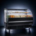 Thumbnail image #3 for Atosa ATHOM-60 Self-Contained Open Air Merchandiser Cooler, 62-1/4 Inch Wide, 10.27 Cu. Ft.