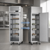 Thumbnail image #3 for Turbo Air PRO Series Pass-Thru Heated Holding Cabinet, 1-Section, 27 Cu. Ft., Glass Front and Solid Rear Doors, 115V