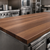 Thumbnail image #3 for John Boos Boos Block American Black Walnut Edge Grain Kitchen Countertop, 72 x 42 x 1-1/2 Inches, No Backsplash