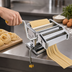 Thumbnail image #3 for Manual Countertop Pasta Machine with 7-Inch Roller and 2 Cutter Dies