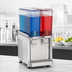 Thumbnail image #3 for Crathco Simplicity Bubbler Mini-Twin Pre-Mix Cold Beverage Dispenser with 2 x 2.4-Gallon Bowls