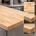 Thumbnail image #3 for John Boos Boos Block 132-Inch x 42-Inch Blended Edge Grain Maple Kitchen Countertop with Varnique Finish