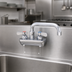 Thumbnail image #3 for BK Resources OptiFlow Heavy Duty Solid Body Faucet with 16-Inch Swing Spout