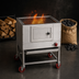Thumbnail image #3 for American Range 48-Inch Wood/Charcoal Floor Model Charbroiler with Gas Log Lighter