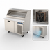 Thumbnail image #3 for Randell 48-Inch One-Section Refrigerated Raised Rail Prep Table with Right-Side Compressor