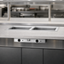 Thumbnail image #3 for Atlas Metal WIHL-4 Slim-Line 4-Well Electric Drop-In Hot Food Well, Individual Pans, Wet or Dry Operation